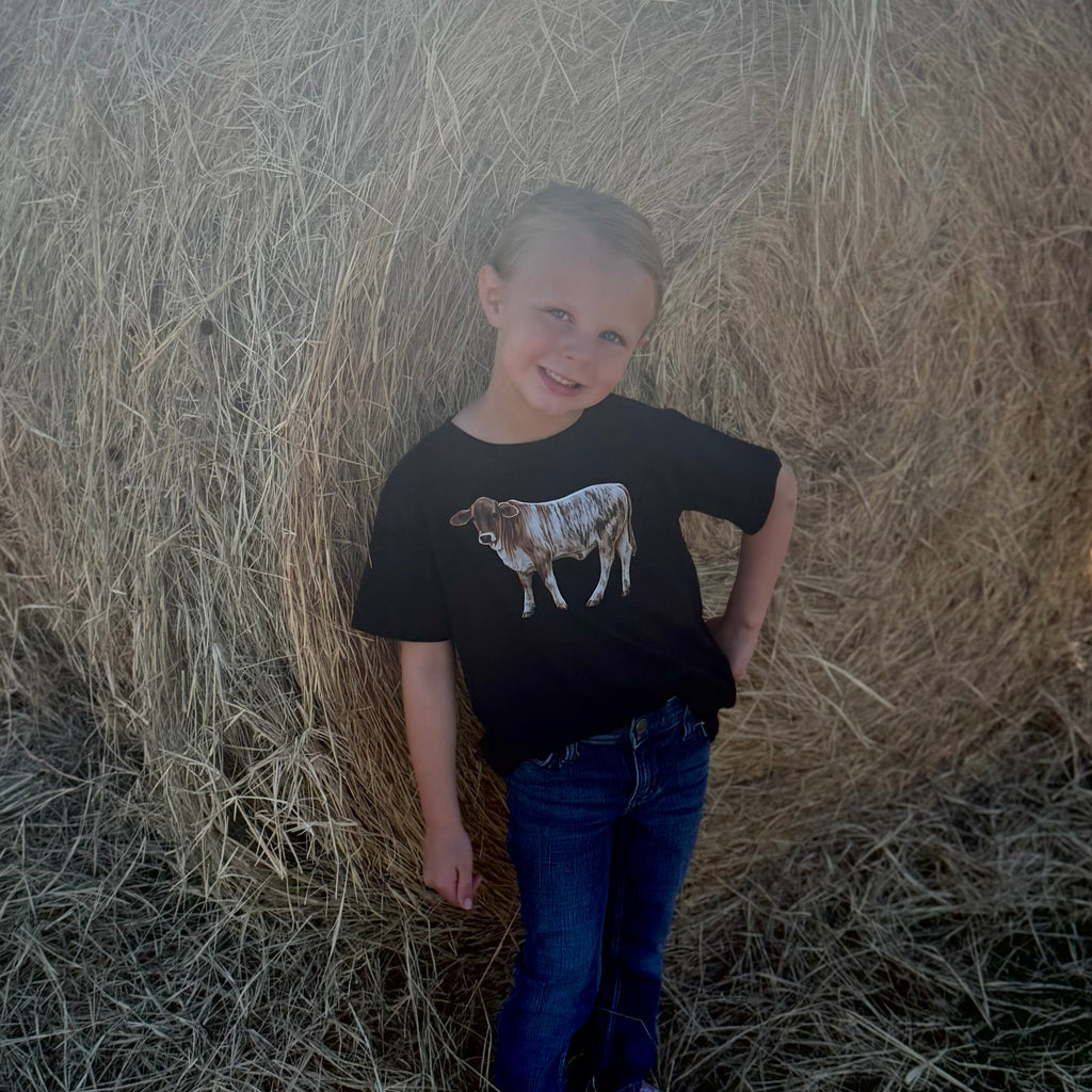 Savvy Toddler Tee on Black