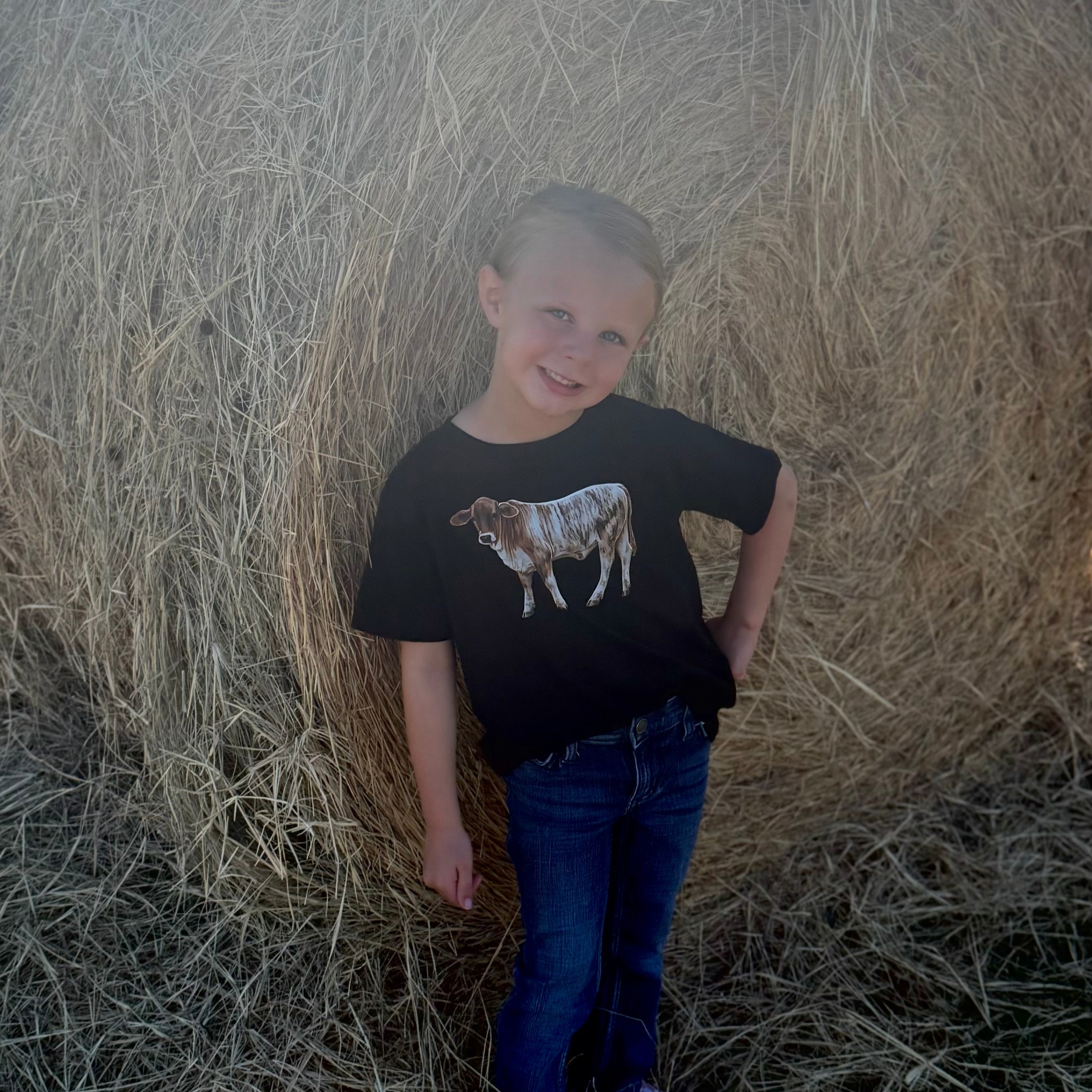 Savvy Toddler Tee on Black