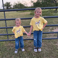 Waylon the Donkey Toddler Tee on Butter
