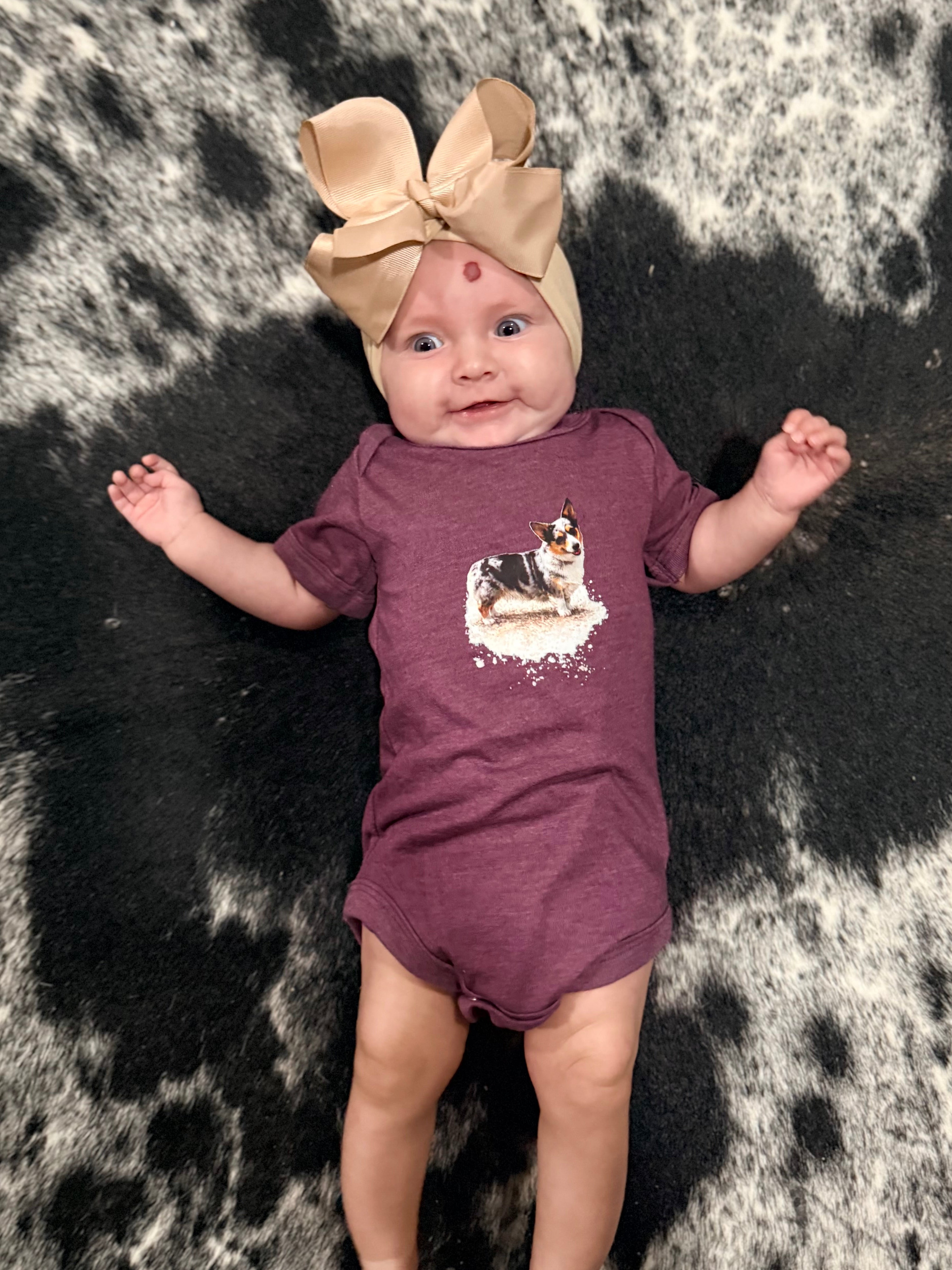 Daisy the Cowdog Baby Bodysuit
