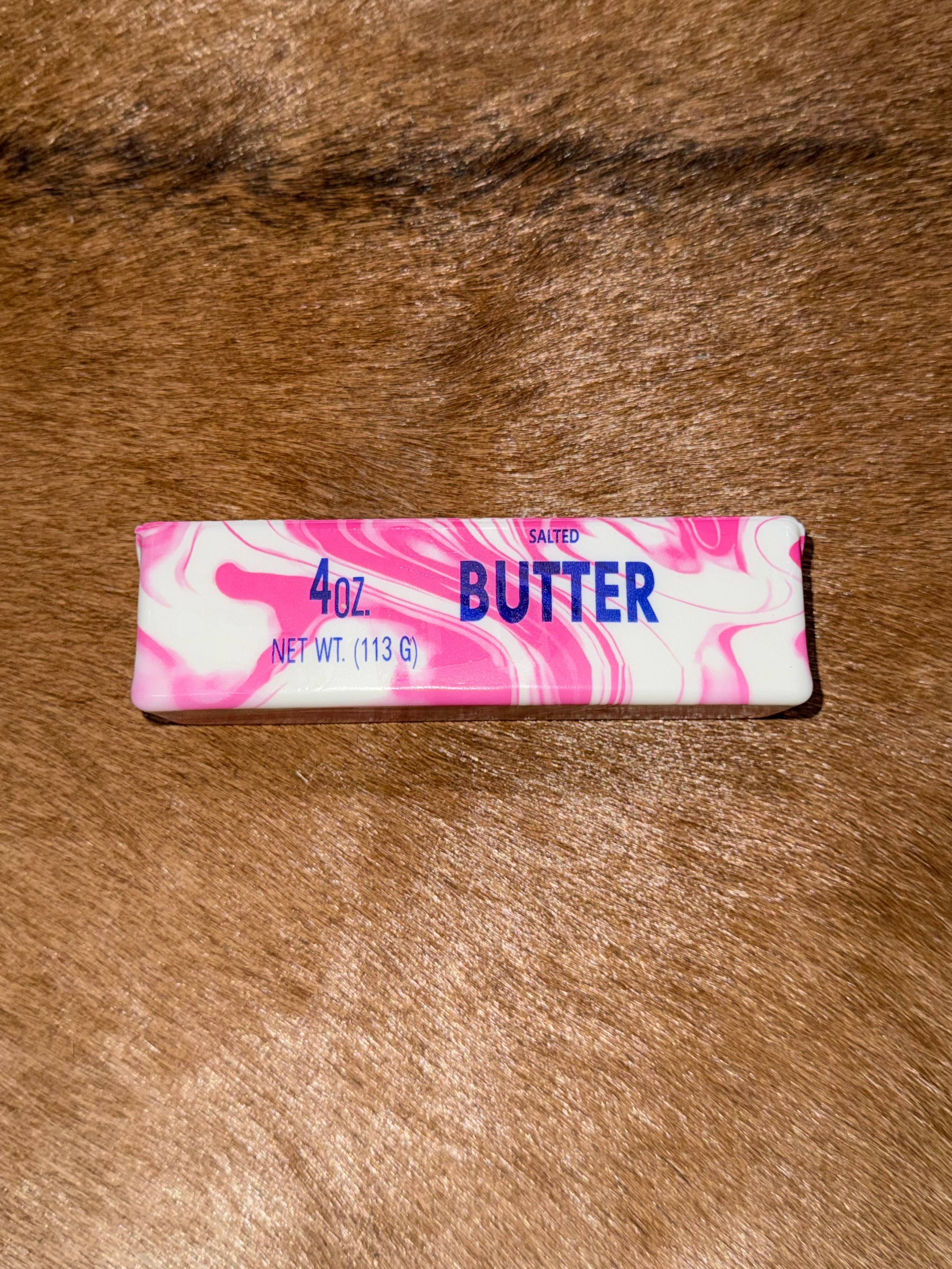 Pink Marble Butter Squishy