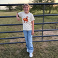 Ranch Horse Big Kid Tee on Natural