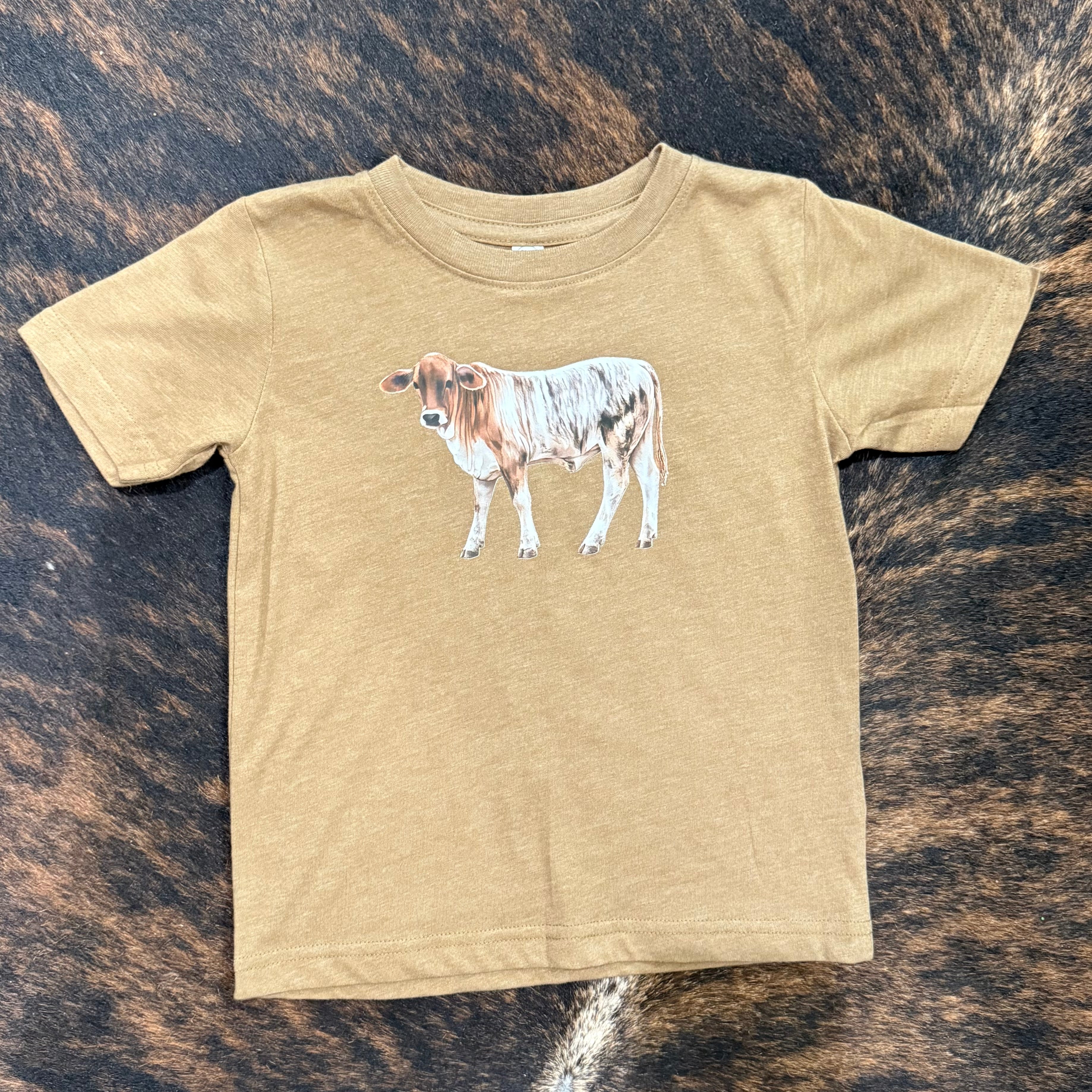 Savvy Big Kid Tee on Vintage Coyote Brown