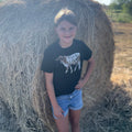 Savvy Big Kid Tee on Black
